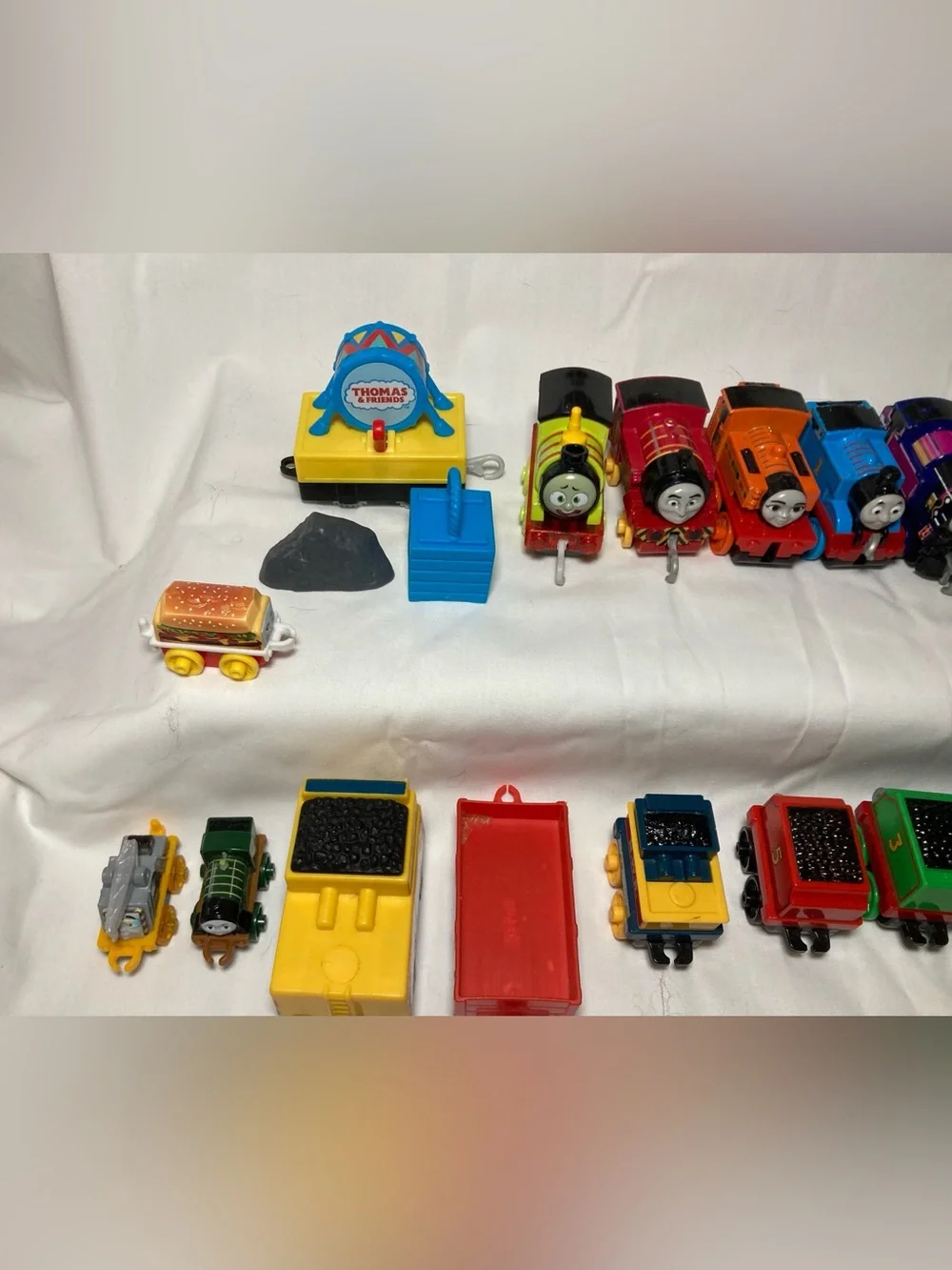 2017-2021 Thomas The Tank Engine 33pc Lot Metal Plastic Cars & Accessories